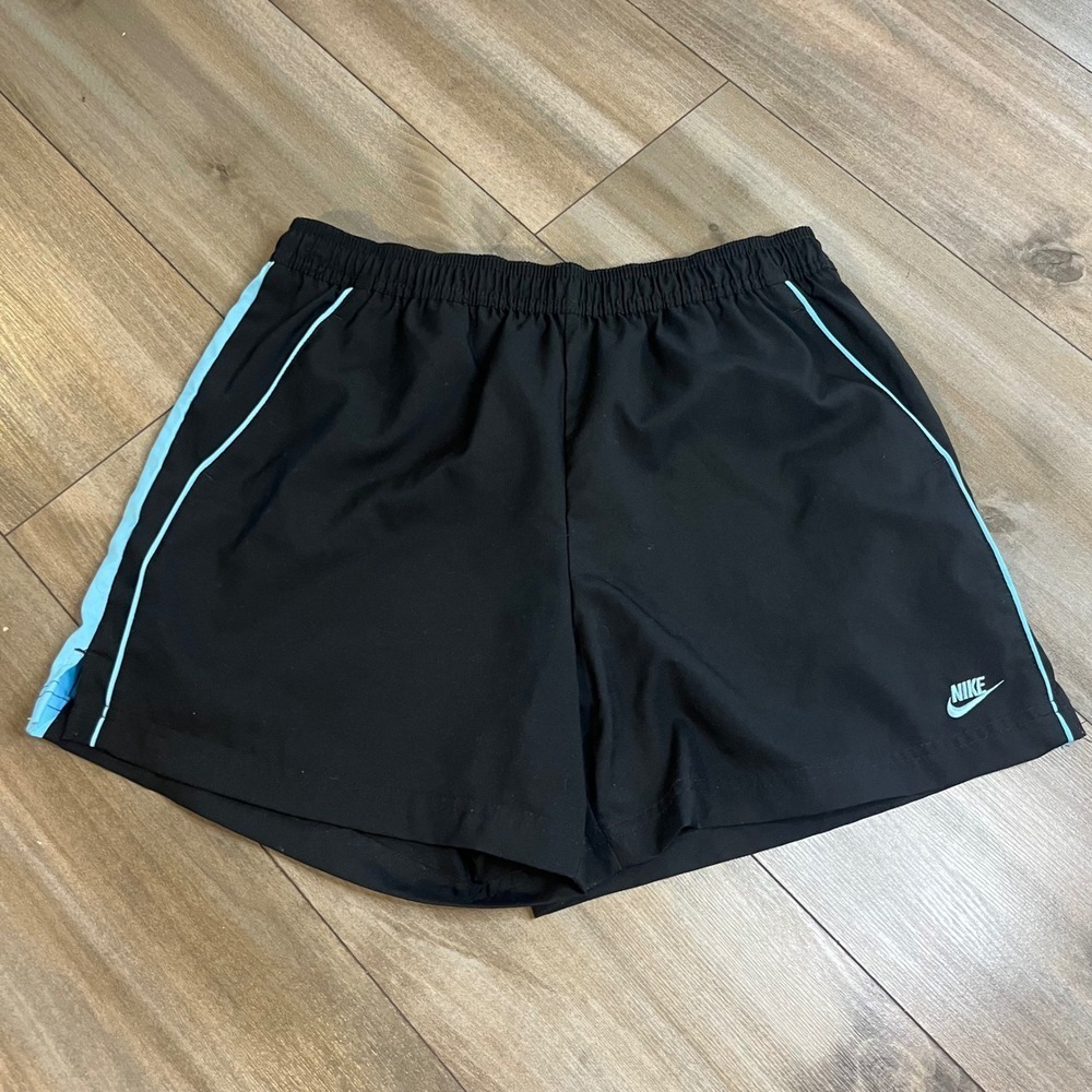 Nike‎ Running Shorts Athletic Black  Womens Medium Bun E-25